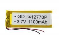 Аккумулятор литий полимерный Li Pol универсальный M-Power 402870 4x28x70мм 3.7V 1100mAh{number} | zapchasti-n1.ru
