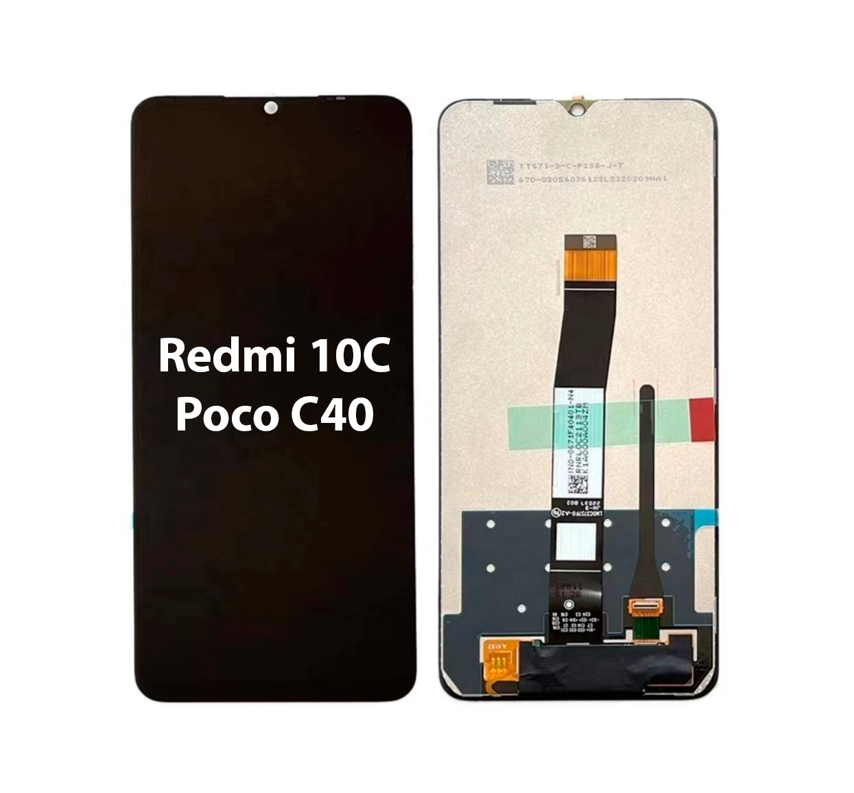 Дисплей для Xiaomi Redmi 10С, Poco C40 с тачскрином (черный) OR{number} | zapchasti-n1.ru