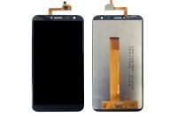 Дисплей для Oukitel C8 с тачскрином (черный){number} | zapchasti-n1.ru