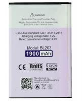 Аккумулятор для Lenovo A369/A278T/A308T/A318T/A365E/A66/A385E/A309/A278/A380E/A228T/A238T/A396 (BL203) 3.7V N-ONE повышенной емкости 1900mAh{number} | zapchasti-n1.ru