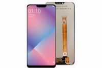 Дисплей для Oppo A3s, Oppo A5 с тачскрином (черный) Премиум{number} | zapchasti-n1.ru