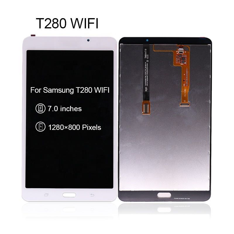 Дисплей Samsung Galaxy Tab A 7.0 (2016) SM-280 c тачскрином (белый){number} | zapchasti-n1.ru