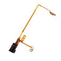 Шлейф для iPod Nano 5 c аудио разъемом, белый{number} | zapchasti-n1.ru