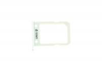 Держатель/лоток сим (sim holder) для Samsung Galaxy A8 SM-A800F (серебристый){number} | zapchasti-n1.ru