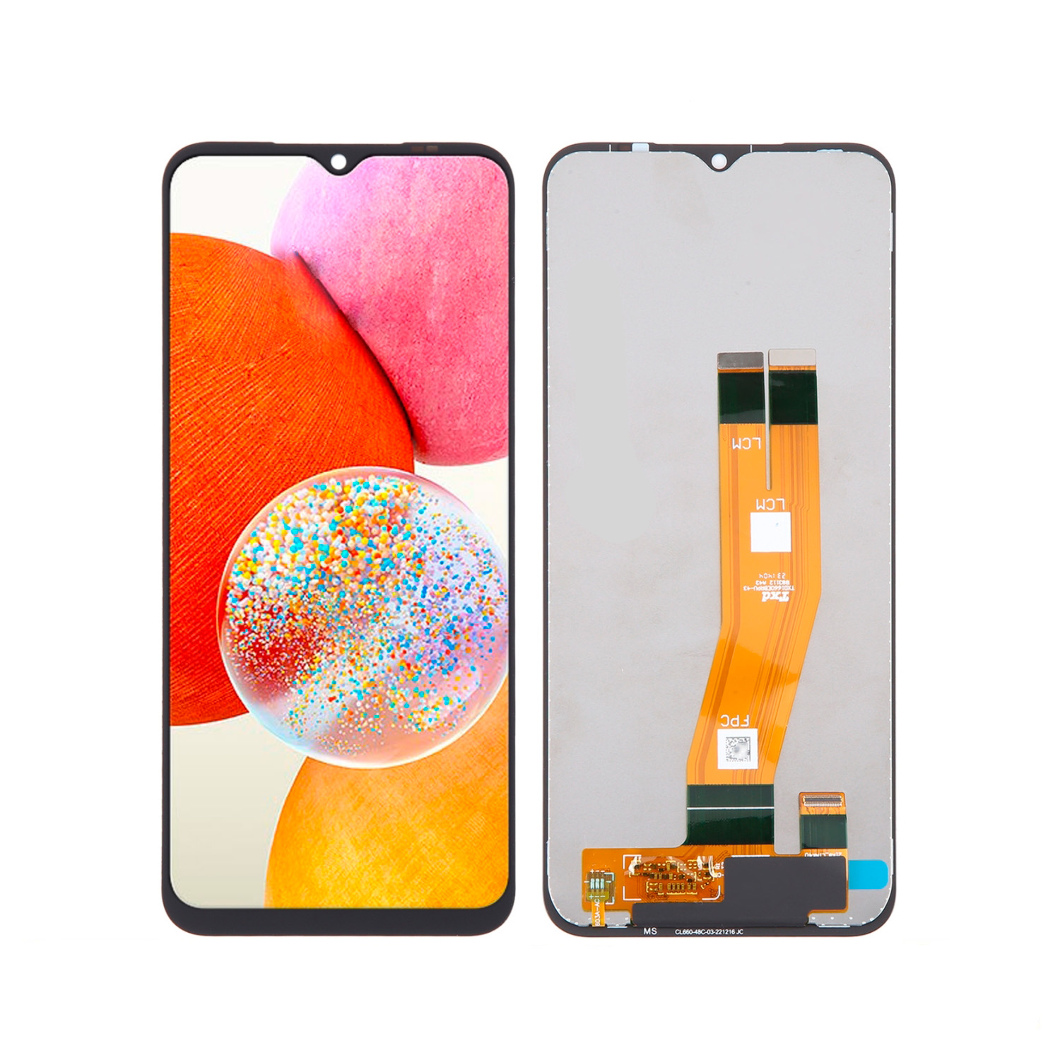 Дисплей для Samsung Galaxy A14 4G SM-A145F с тачскрином (черный) OR CN{number} | zapchasti-n1.ru