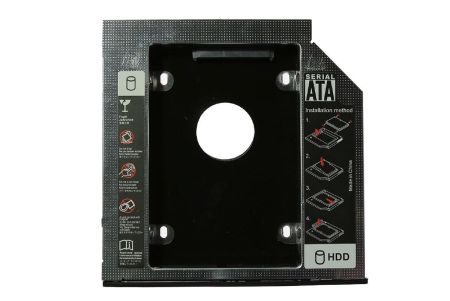 Optibay 12,7mm для MacBook SATA (A1283 Early 2009, A1347 Mid 2010) 2,5" HDD, SSD{number} | zapchasti-n1.ru
