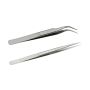 Пинцет Venus Electronic 7-SA (тонкий-изогнутый) из нержавеющей стали{number} | zapchasti-n1.ru
