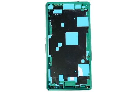 Средняя часть корпуса для Sony Xperia Z3 Compact D5803 (зеленый){number} | zapchasti-n1.ru
