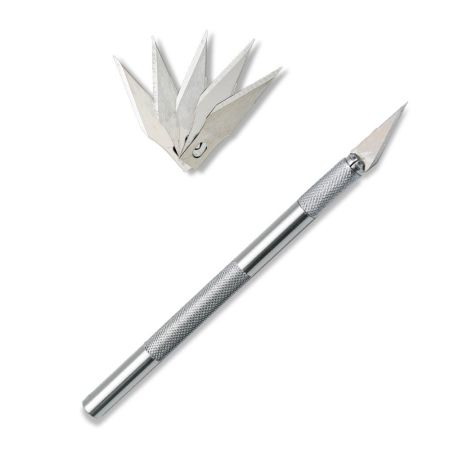 Скальпель с комплектом лезвий WLXY{number} | zapchasti-n1.ru
