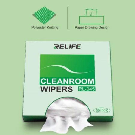  Салфетки безворсовые для очистки дисплеев RELIFE RL-045 (50шт){number} | zapchasti-n1.ru
