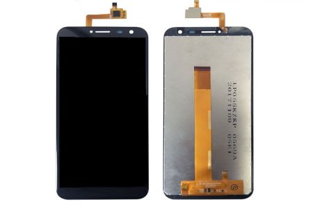 Дисплей для Oukitel C8 с тачскрином (черный){number} | zapchasti-n1.ru
