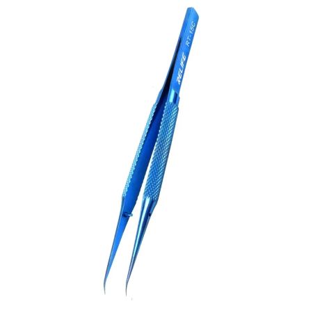 Пинцет изогнутый (титановый) Relife RT-15C{number} | zapchasti-n1.ru
