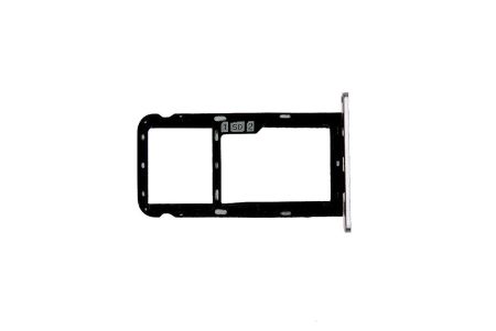 Держатель/лоток сим (sim holder) для Asus ZenFone 5 ZE620KL (серебристый){number} | zapchasti-n1.ru
