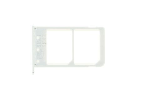 Держатель/лоток сим (sim holder) для Samsung Galaxy Note 5 SM-N920 (серебристый){number} | zapchasti-n1.ru
