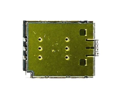 Слот сим карты для iPhone X (контакты Sim){number} | zapchasti-n1.ru
