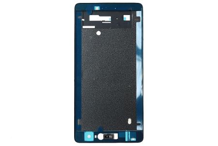 Рамка дисплея (средняя часть) для Xiaomi Mi4C (черный){number} | zapchasti-n1.ru
