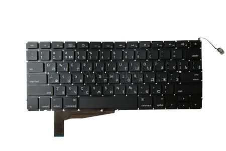 Клавиатура для MacBook Pro 15" A1286 (Late 2008) US - RUS {number} | zapchasti-n1.ru

