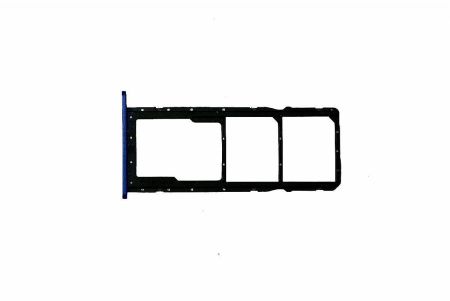Держатель/лоток сим (sim holder) Huawei Honor 8X (JSN-L21)/9X Lite (синий){number} | zapchasti-n1.ru
