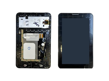 Дисплей для Lenovo IdeaTab A3000 с тачскрином (черный) в рамке {number} | zapchasti-n1.ru
