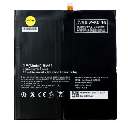 Аккумулятор для Xiaomi Mi Pad 3 (BM62) 6600mAh{number} | zapchasti-n1.ru
