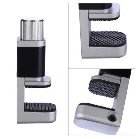 Зажим струбцина с плавной регулировкой (металлический){number} | zapchasti-n1.ru
