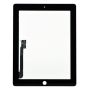 Тачскрин для iPad 3, ipad 4 A1416, A1430, A1403, A1458, A1459, A1460 с скотчем и кнопкой (черный) AAA{number} | zapchasti-n1.ru
