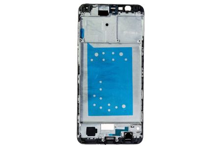 Рамка дисплея (средняя часть) для Huawei Honor 7X BND-L21 (черный){number} | zapchasti-n1.ru
