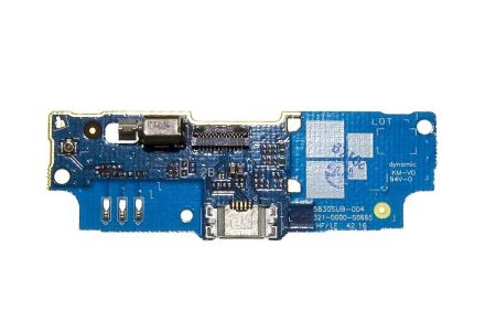 Нижняя плата для Asus ZenFone Go ZB552KL с разъемом зарядки (micro-USB) и микрофоном{number} | zapchasti-n1.ru
