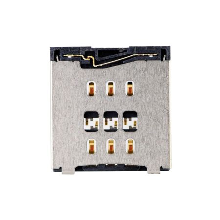 Слот сим карты iPhone 6/6 Plus (контакты Sim){number} | zapchasti-n1.ru
