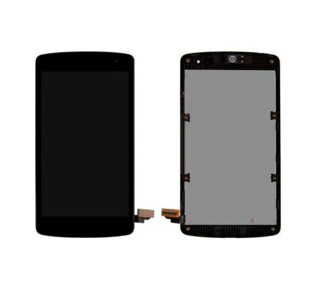 Дисплей для LG L Fino D295 с тачскрином в рамке (черный){number} | zapchasti-n1.ru
