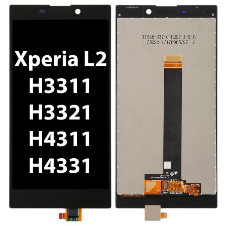 Дисплей для Sony Xperia L2 (H4311, H3311) c тачскрином (черный){number} | zapchasti-n1.ru
