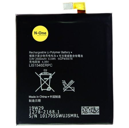 Аккумулятор для Sony Xperia T3 (D5102, D5103, D5106), C3 (D2502, D2533) (LIS1546ERPC) 2500mAh{number} | zapchasti-n1.ru
