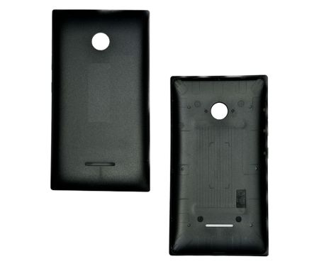 Задняя крышка АКБ для Microsoft Lumia 435 Dual Sim (RM-1069) (черный){number} | zapchasti-n1.ru
