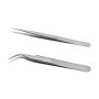 Пинцет Venus Electronic 7-SA (тонкий-изогнутый) из нержавеющей стали{number} | zapchasti-n1.ru
