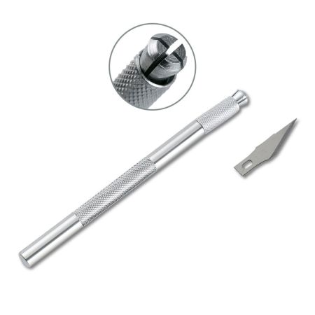 Скальпель с комплектом лезвий WLXY{number} | zapchasti-n1.ru
