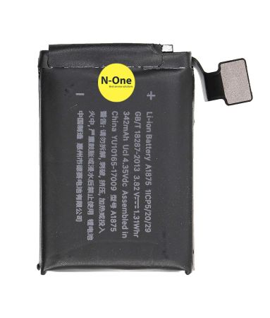 Аккумулятор для Watch series 3 (42мм) GPS 342mAh A1875, A1859{number} | zapchasti-n1.ru
