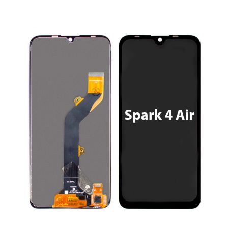 Дисплей Tecno Spark 4 Air (KC6) с тачскрином (черный){number} | zapchasti-n1.ru
