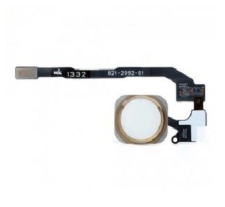Шлейф кнопки Home для iPhone 5S, SE (золотистый){number} | zapchasti-n1.ru
