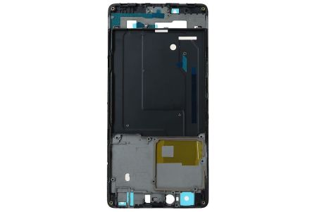 Рамка дисплея (средняя часть) для Xiaomi Mi4C (черный){number} | zapchasti-n1.ru
