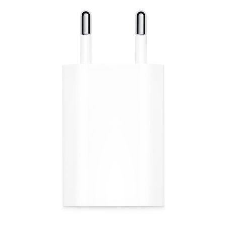 Сетевое зарядное устройство для iPhone 4/4S/5C/5S/6/6 Plus/7/7 plus/iPod (1A) 5W (белый){number} | zapchasti-n1.ru
