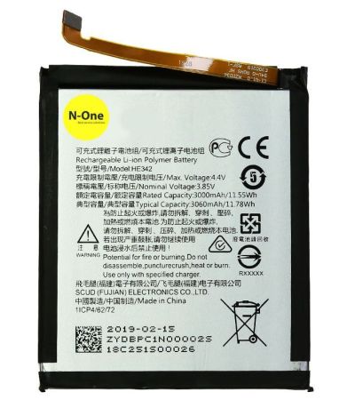 Аккумулятор для Nokia 6.1 Plus TA-1116 (HE342) 3060mAh{number} | zapchasti-n1.ru
