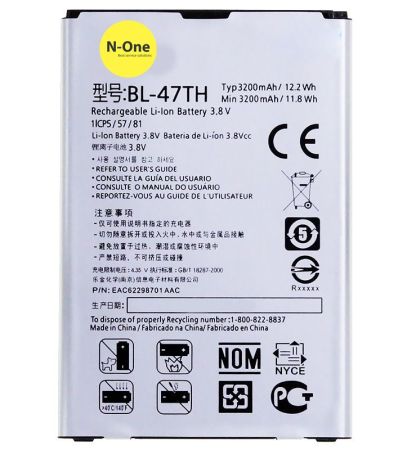 Аккумулятор для LG G Pro 2 D387, D838, F350 (BL-47TH) 3.8V 3200mAh{number} | zapchasti-n1.ru
