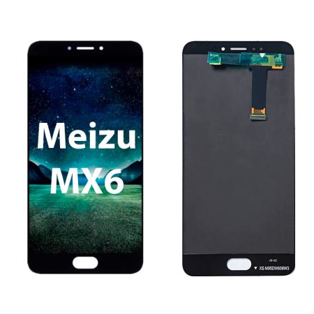 Дисплей для Meizu MX6 (M685H) с тачскрином (черный){number} | zapchasti-n1.ru
