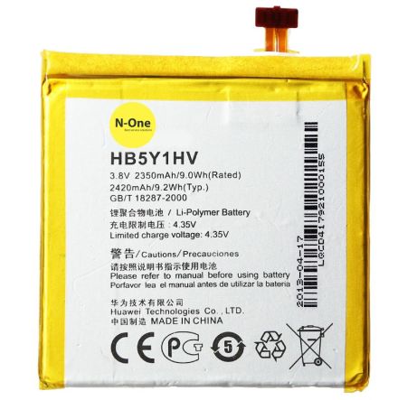Аккумулятор для Huawei Ascend P2 (HB5Y1HV) 3.8V 2350mAh{number} | zapchasti-n1.ru
