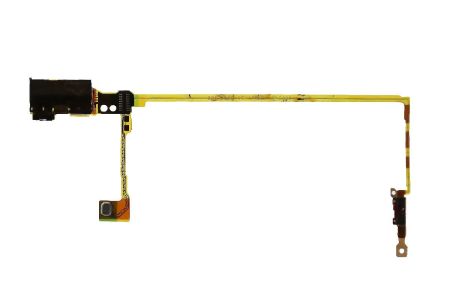 Шлейф для iPod Nano 5 c аудио разъемом, черный{number} | zapchasti-n1.ru
