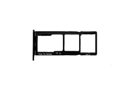 Держатель/лоток сим (sim holder) для Asus ZenFone 5 Lite ZC600KL (черный){number} | zapchasti-n1.ru
